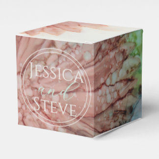 Caja Para Regalos Boda Lila Clásico Rosado