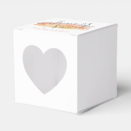 Caja Para Regalos Boda Minimalista de acuarela de bonito