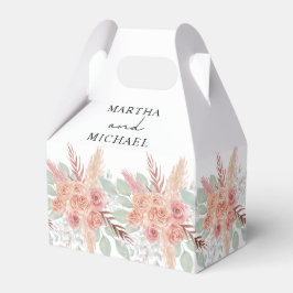 Caja Para Regalos Boda mínimo de Boho Floral
