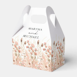 Caja Para Regalos Boda mínimo de Boho Floral