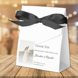 Caja Para Regalos Boda moderno de fotografía y superposición