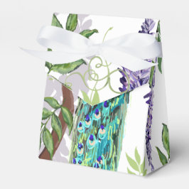 Caja Para Regalos Boda Peacock