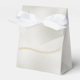 Caja Para Regalos Boda Pearls White Luxe