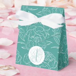 Caja Para Regalos Boda Peony Elegance