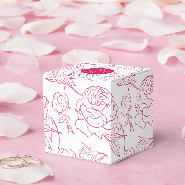 Caja Para Regalos Boda Peony Elegance (Boda)