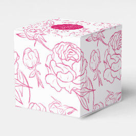 Caja Para Regalos Boda Peony Elegance