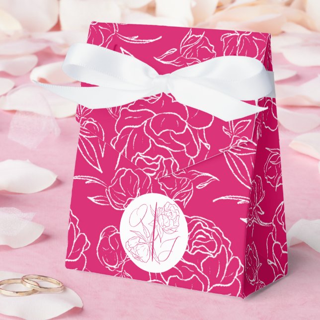 Caja Para Regalos Boda Peony Elegance (Boda)