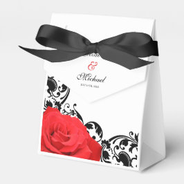 Caja Para Regalos Boda personalizado de Flouried Black Flourialized 