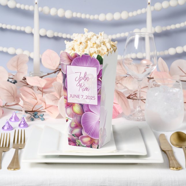 Caja Para Regalos Boda Popcorn (Boda)