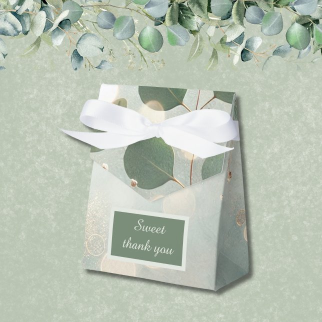 Caja Para Regalos Boda Romantic Sage Green Eucalyptus (Subido por el creador)