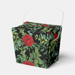 Caja Para Regalos Boda Rosa Roja