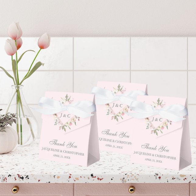 Caja Para Regalos Boda Rubor Peony de Spring Floral (Subido por el creador)