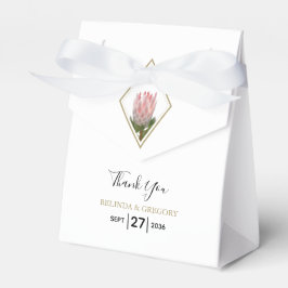 Caja Para Regalos Boda Rustic King Protea