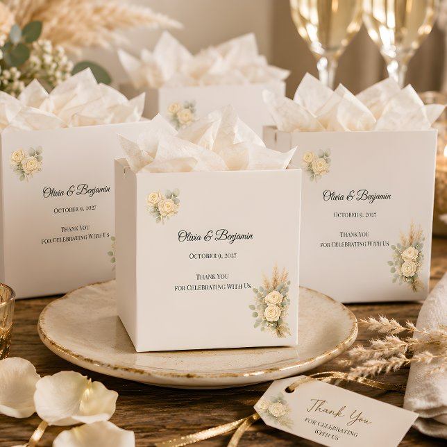 Caja Para Regalos Boda Rústica de Lujo (Part of the luxury rustic wedding theme collection, favor box)