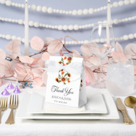 Caja Para Regalos Boda rústica floral escandinava inspirada en el fo