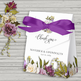 Caja Para Regalos Boda Rústico Floral Primavera