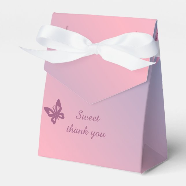 Caja Para Regalos boda sakura en flor de cerezo pastel (Front Side)