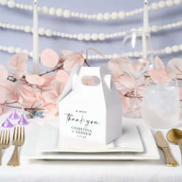 Caja Para Regalos Boda Simple Minimalista y Moderna