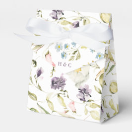 Caja Para Regalos Boda Spring Boho Wildflower Pampas