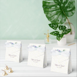 Caja Para Regalos Boda verde azulado Blue Bouquet Suite Fiesta de re