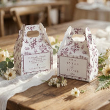 Boda Victoriana Vintage Floral Francesa de Vino Ti