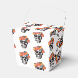 Caja Para Regalos BodaFavour Box Skull Art hasta la muerte