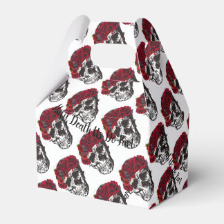 Caja Para Regalos BodaFavour Box Skull Art hasta la muerte