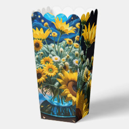 Caja Para Regalos Bodegón Flores y Noche 1 - 001