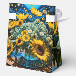 Caja Para Regalos Bodegón Flores y Noche 1 - 001