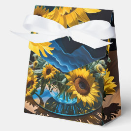 Caja Para Regalos Bodegón Flores y Noche 1 - 001