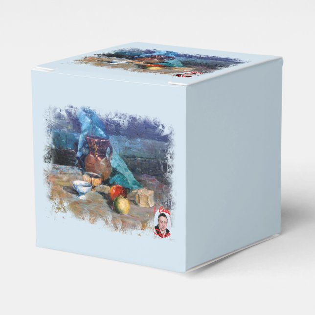 Caja Para Regalos Bodegón/Natureza morta/Still life (Costado Anverso)