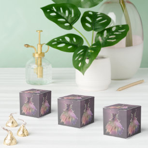 Caja Para Regalos Bohemian Fairy Ball Gown   Muted Ombre Wine Sheen