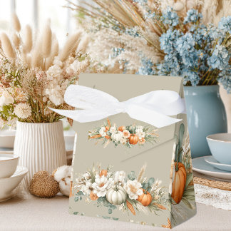 Caja Para Regalos Boho Autumn Floral Arrangement