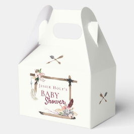 Caja Para Regalos Boho Baby Shower Southwestern Arrow