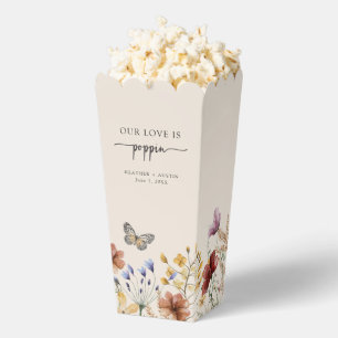 Caja Para Regalos Boho Butterfly Popcorn