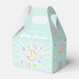 Caja Para Regalos Boho Daisy Chica Baby Shower