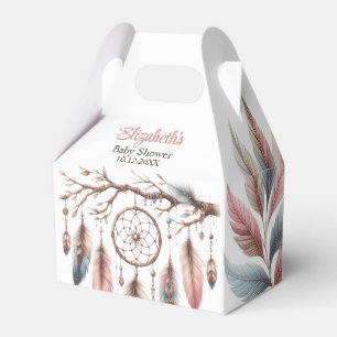 Caja Para Regalos Boho Dreamcatcher Personalizado Script Name Baby S