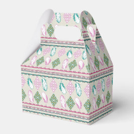 Caja Para Regalos Boho Feathers