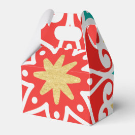 Caja Para Regalos Boho Fiesta Geométrico