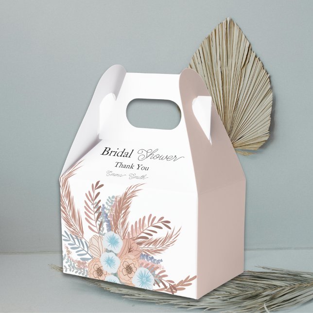 Caja Para Regalos Boho Flowers Bridal Shower Bridal Bridal Shower (Subido por el creador)