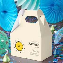 Caja Para Regalos Boho Little Ray Of Sunshine Baby Shower