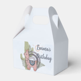 Caja Para Regalos Boho Llama