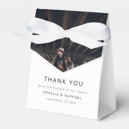 Caja Para Regalos Boho Moda 2 Foto Superposición Gracias Boda