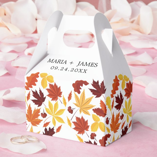 Caja Para Regalos Boho Moda Fall Wedding (Boda)