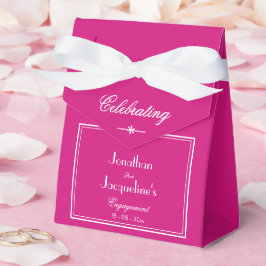 Caja Para Regalos Boho moda magenta de Engagement Party cool