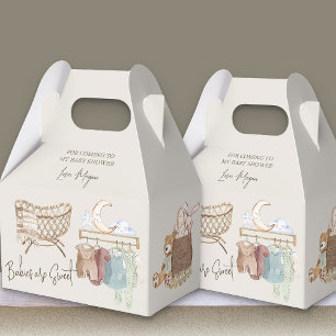 Caja Para Regalos Boho Nursery Los bebés son dulces
