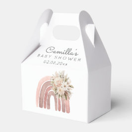 Caja Para Regalos Boho Rainbow Chica Baby Shower