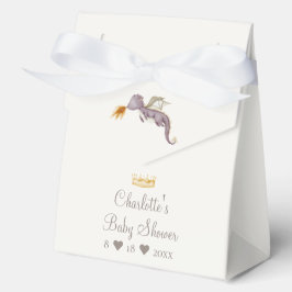 Caja Para Regalos Boho Storybook Dragon Baby Shower