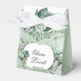 Caja Para Regalos Boho Succulum Greenery Bridal Shower