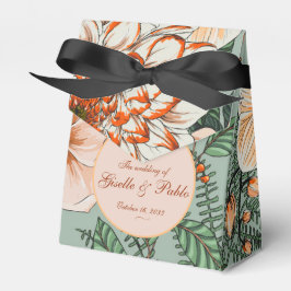 Caja Para Regalos Boho Terracotta Sage Fall Boda Floral